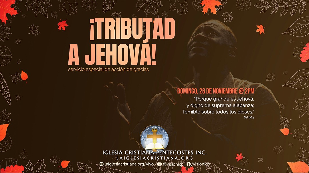 Servicio Especial de Acción de Gracias